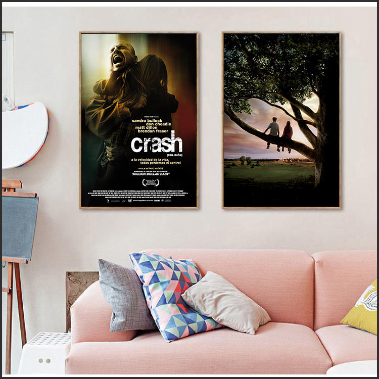 日本製畫布 電影海報 衝擊效應 Crash 怦然心動 Flipped 掛畫 嵌框畫 @Movie PoP 賣場多款海報#