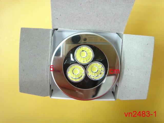 【全冠】台灣製5W MR16 白光/5100K/12VAC 6~24VDC  LED崁燈 杯燈 投射燈(VN2483-1
