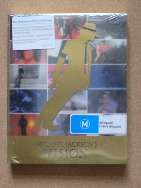 正版3DVD《麥可傑克森》飆視界 - 音樂電影短片全紀錄超豪華套裝／Michael Jackson's Vision全新