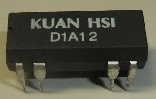 KUAN HSI 磁簧 繼電器 Dip Reed Relay D1A12 台製