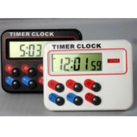 職人工具 水族週邊 12/24時制 正數/倒數計時器 附記憶時鐘多功能