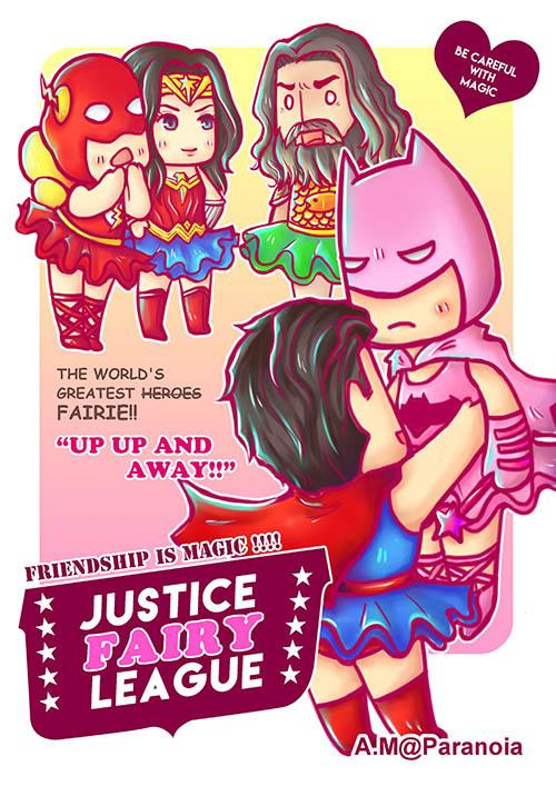 [授權代理]《Justice Fairy League》超蝙同人誌 作者：A.M (現貨)