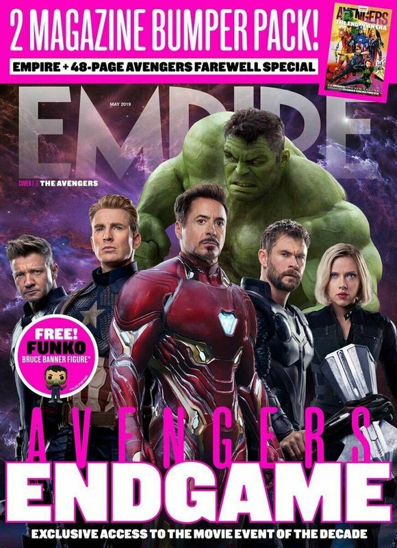 【布魯樂】《缺貨代尋》[歐版書籍]Empire Magazine電影雜誌：復仇者聯盟4：終局之戰 COVER #1