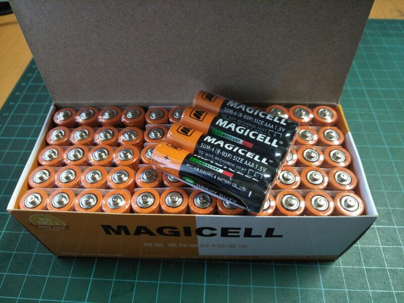 ～全新~MAGICELL 4號電池/乾電池 1個3元 (1盒60個)