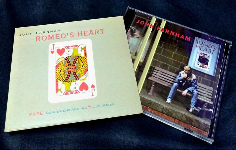 【南傑克商店街】/『唱片行』/CD/ John Farnham：Romeo’s heart（與裘海正有合作單曲）