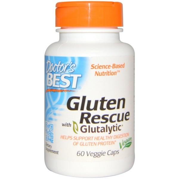 [預購] Doctor's Best 幫助消化麩質的酵素 60粒 素 Enzyme/Gluten Rescue