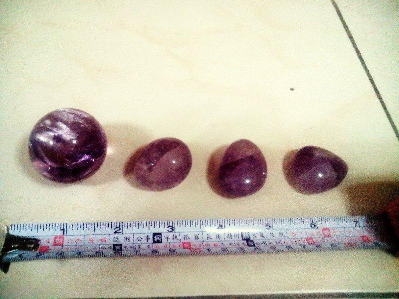 紫晶球與紫晶原礦