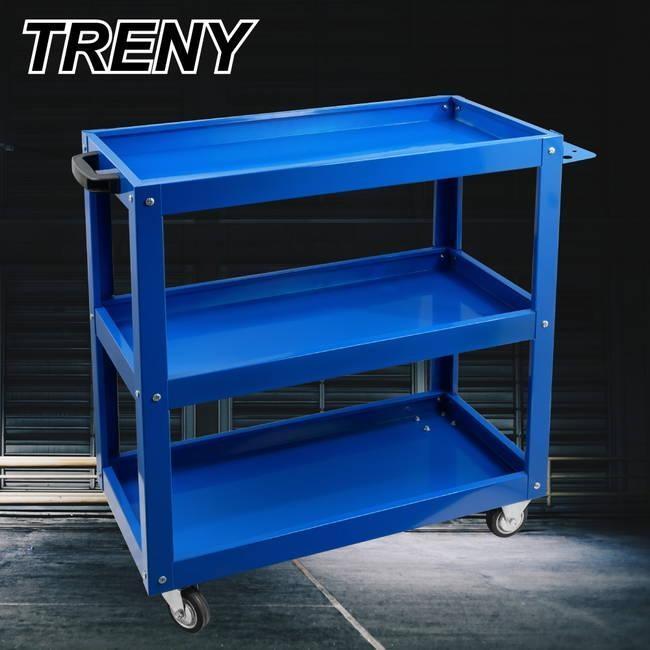[ 家事達 ] TRENY-YM10 標準工具車(零件車) 三層工具車 修車廠 機車行 維修車 荷重45kg