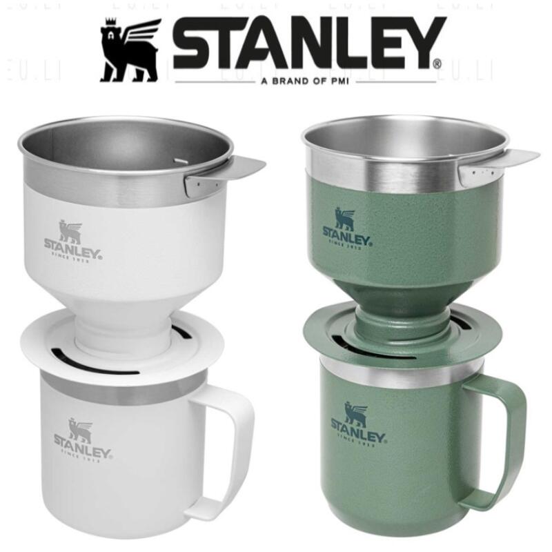 【全球運動】Stanley 史丹利  手沖咖啡濾壺+馬克杯禮盒組   不鏽鋼 免濾紙咖啡濾杯組