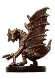 D&D Miniatures - Small Copper Dragon (Uncommon)