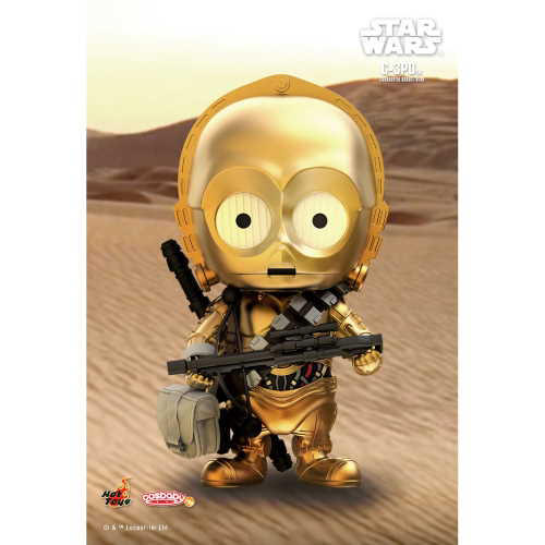 【模幻力量】Hot Toys 現貨《星際大戰：天行者崛起》Cosb690 C-3PO Q版搖頭公仔