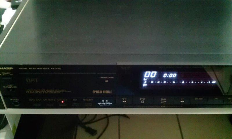 SHARP Digital Audio Tape Deck RX-X100 DAT錄放音機 Made in Japan