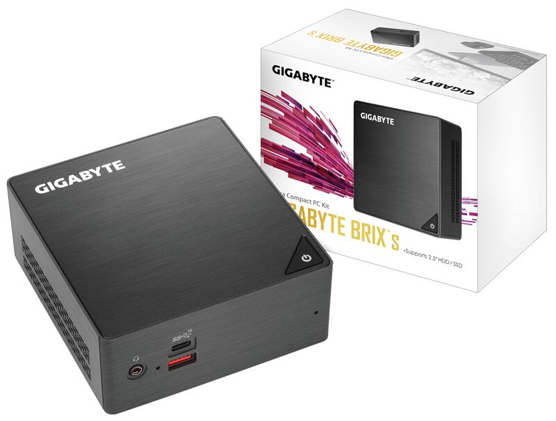 可分期 技嘉 GIGABYTE GB-BRI7H-8550 迷你電腦含 240G SSD 不占空間 超微型電腦 文書機