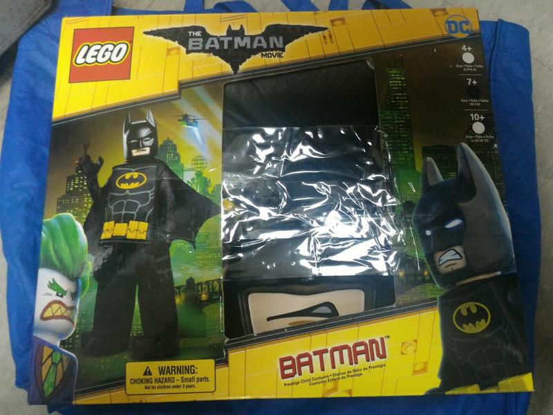 BATMAN LEGO 蝙蝠俠衣服全套 含面具 SIZE: M