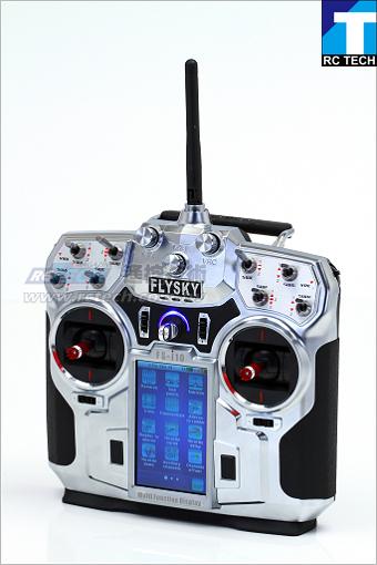 《壹模型》FLYSKY FS-i10，飛行用10動作遙控器