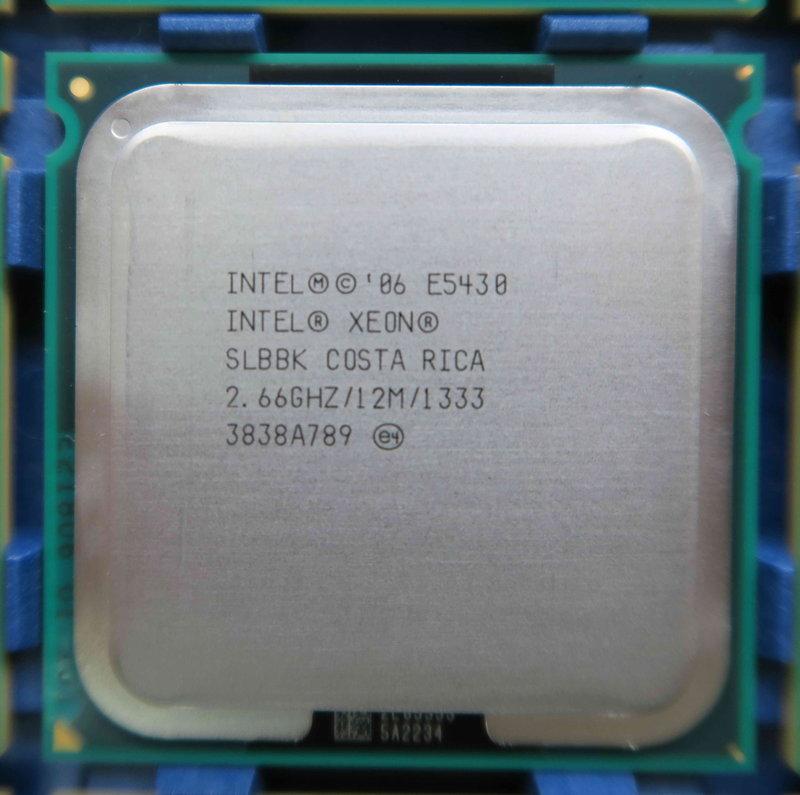 全新庫存品CPU INTEL XEON E5430 SLBBK E0 12M 771pin 4核心
