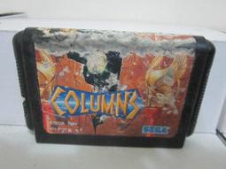 網路小站-特價出清-SEGA MD 卡帶 Columns 魔法寶石