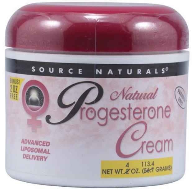美國歡樂購★有現貨！Source Naturals,天然黃體素乳霜 Progesterone Cream