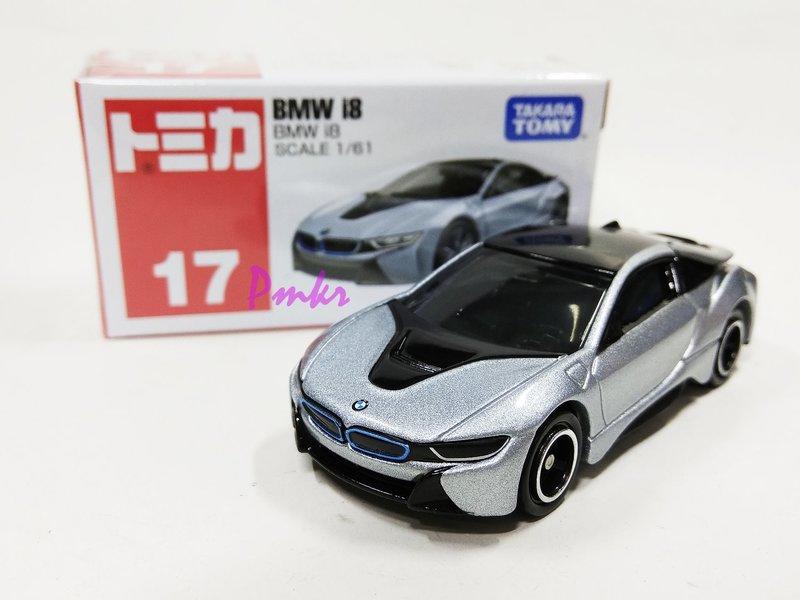 現貨【Pmkr】 TOMICA No.17 BMW I8 油電超跑 日版 全新封膜
