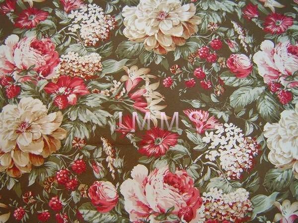【傑美屋•縫紉之家】日本YUWA棉布~154CM寬幅後背布浪漫玫瑰512019-E