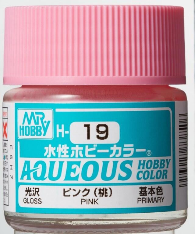 《密斯特喬》郡氏 GSI HOBBY COLOR H19 水性漆 粉紅色 /10ml [H-19-H19] | 露天市集 | 全台最大的網路購物市集