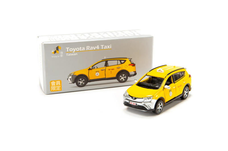 全新 Tiny 微影 Toyota Rav4 Taxi-台灣計程車(會員限定)