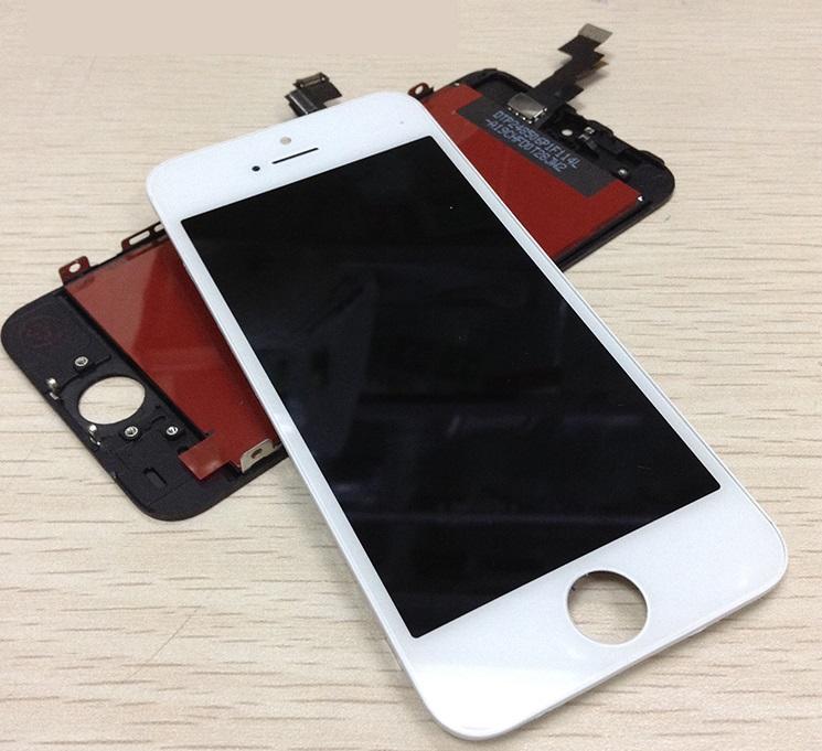 for iphone5 5S 5C SE螢幕總成加送鋼化玻璃保護貼和全套拆機工具