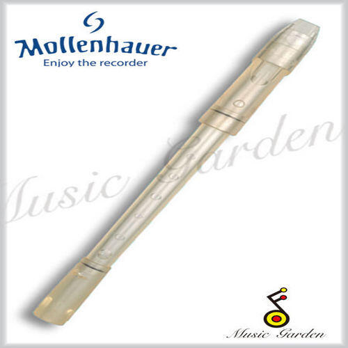 (全新)透明直笛樂器行購入 高級水晶色德國進口Mollenhauer高音笛子 原價不含運即逾1000元 附說明書原廠包裝