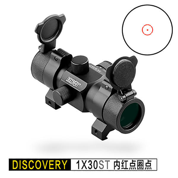 DISCOVERY 1X30 ST 內紅點 ( 狙擊鏡 瞄準鏡 倍鏡 快瞄 防水 抗震 防霧 氮氣 瞄具 紅外線 紅雷射