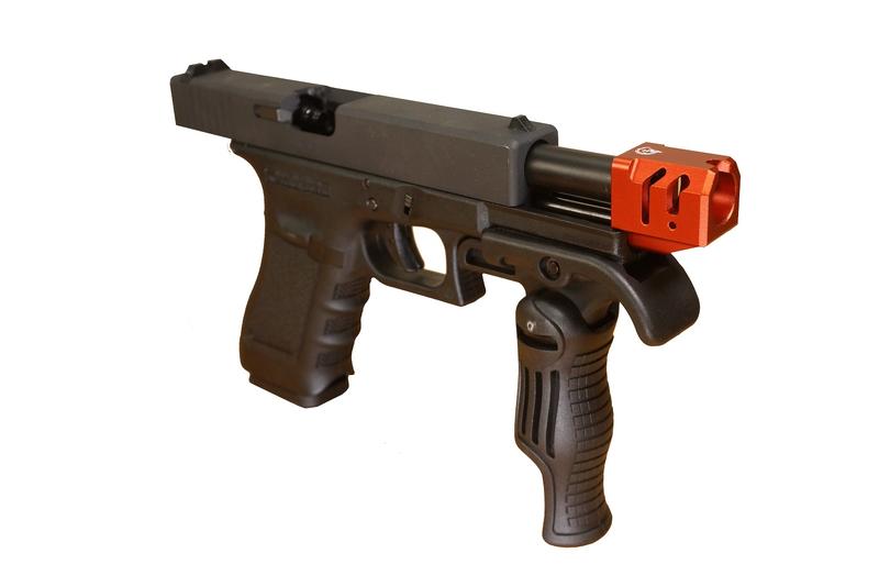 【潮流防衛】fashion defence SPARK抑制器 WE Glock Gen3適用 (直上11正牙外管)