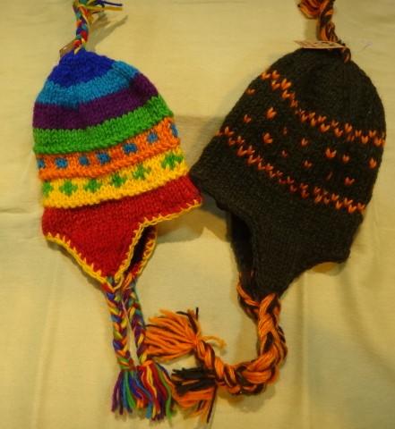 尼泊爾手工編織羊毛帽.羊毛帽(5歲以下小兒童均可用).溫暖您的頭頭不受寒喔~~ (SWH#11-19)