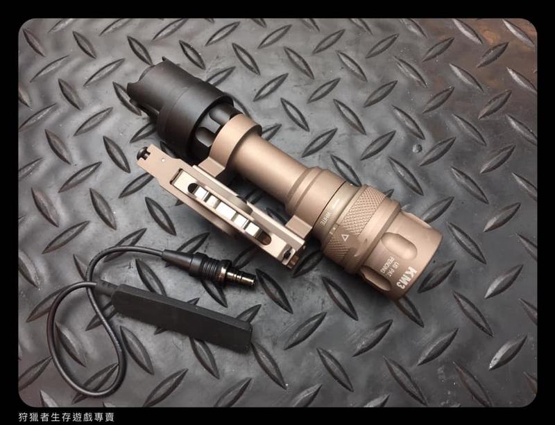 【狩獵者生存專賣】神火 M952V 多功能可調LED強光快拆戰術電筒-DE-可以爆閃/可恆亮