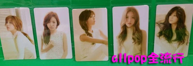 ★allpop★ APINK [ 精美 卡貼組 (5入) ] 現貨 絕版 韓國進口 萬用貼 悠遊卡貼