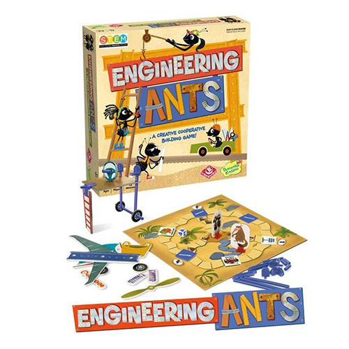 骰子人桌遊-螞蟻工程師 Engineering Ants (繁) STEM.合作對抗.