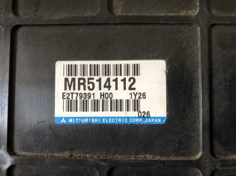 大坡很遠 三菱Mitsubishi pajero 3.5 98-04 引擎電腦 MR514112 ECU | 露天市集 | 全台最大的網路購物市集
