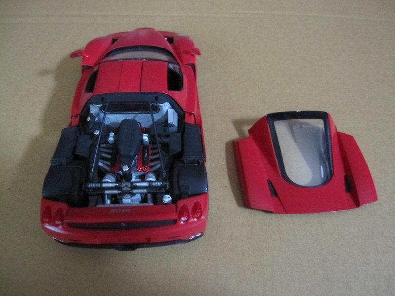 Ym-168】 田宮TAMIYA 1/24 Enzo Ferrari 法拉利24302 已塗裝完成品