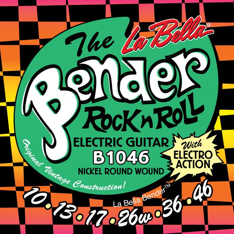 【ismusic】La Bella The Bender  ★美國百年品牌原廠代理 ★電吉他弦 10-46 搖滾復刻
