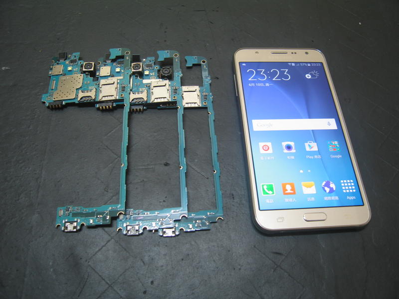 【東昇電腦】三星 Samsung Galaxy J700F/DH 八核 維修用零件 拆件機 主機板
