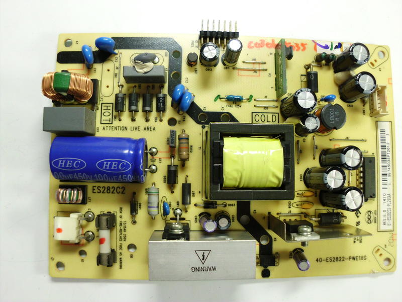 TCL L32F1520 電源板 40-ES2800-PWE1XG (面板故障)