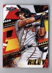 2022 Topps Fire Austin Riley 163 Atlanta Braves