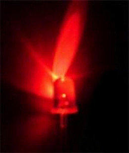 5MM 白發紅光 發光二極體 紅色LED （200個）