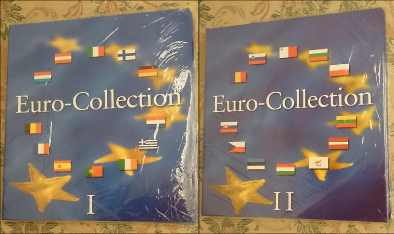 歐元硬幣蒐集冊 Euro-Collection Ⅰ、Ⅱ