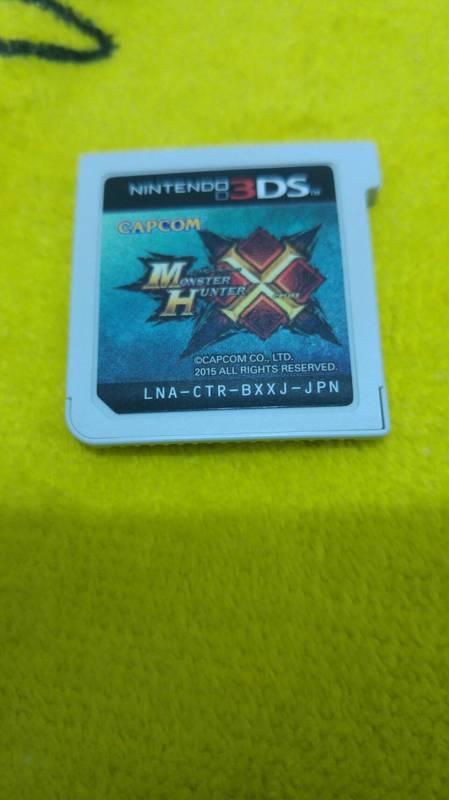 3DS 二手 魔物獵人 mh x 日 裸片