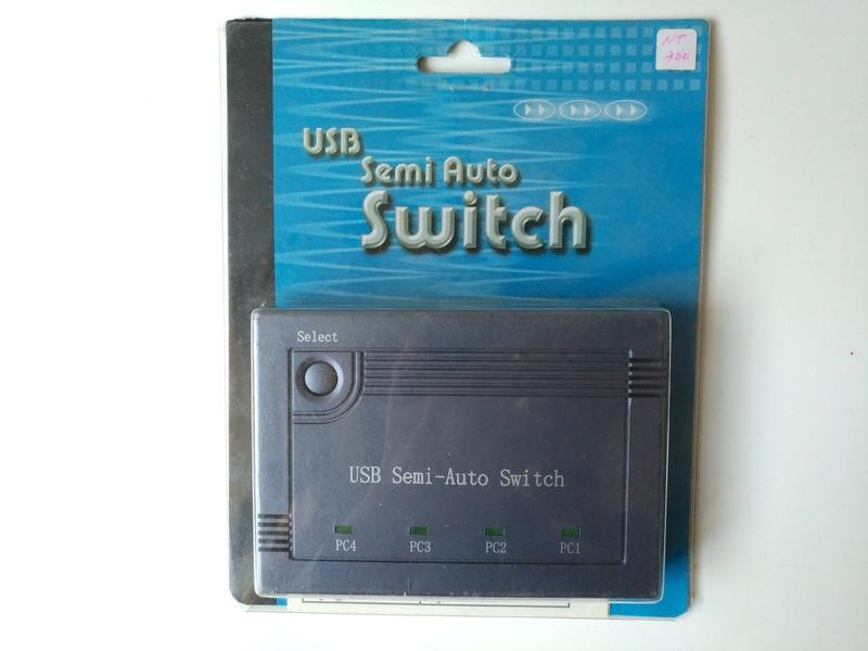 USB Switch 1對4切換 USB 交換器