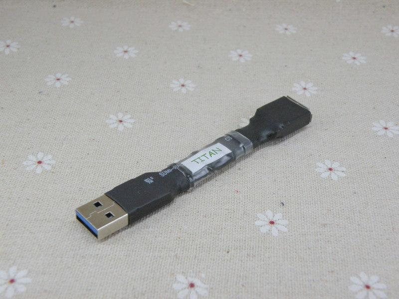 [6N OFC]USB電源/訊號分離轉接頭(USB3.0 only) - A公轉A母