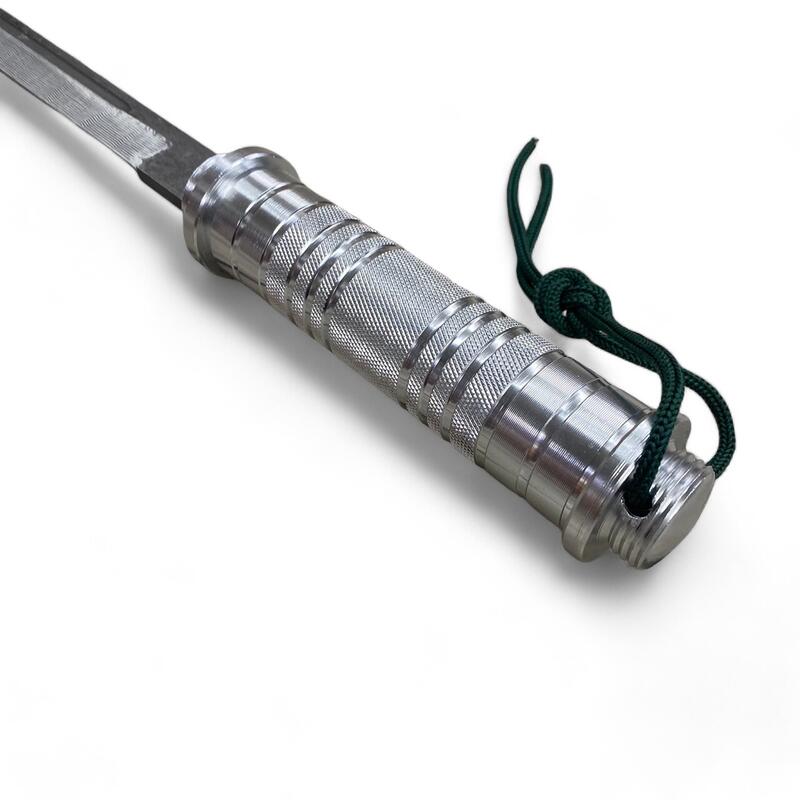 【瑞棋精品名刀】AB-1066 W 接管棍刀(銀) 不鏽鋼刃/附尼龍套-未開鋒 $1350 | 露天市集 | 全台最大的網路購物市集