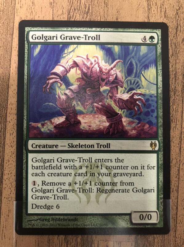 魔法部屋MTG單卡售Izzet vs Golgari版 Golgari GraveTroll 葛加理墓地巨魔【英文NM 露天市集 全