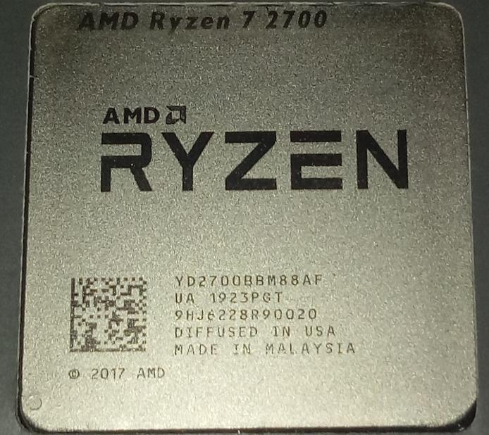 r7 2700 r7 2700X AMD Ryzen 7 2700 2700X (現貨)