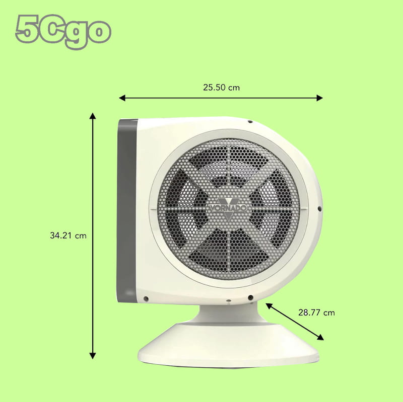 5Cgo  Vornado渦流空氣循環扇 STRATA 8T 擺動桌扇STRATA 8 OMNI-TW 含稅 S