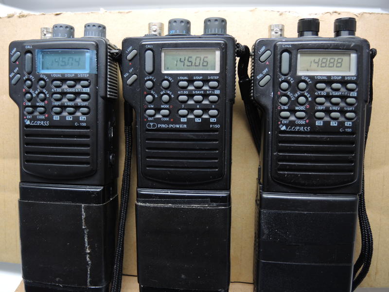 無線電 對講機  VHF  ALL PASS PRO POWER  C150  P150請看說明
